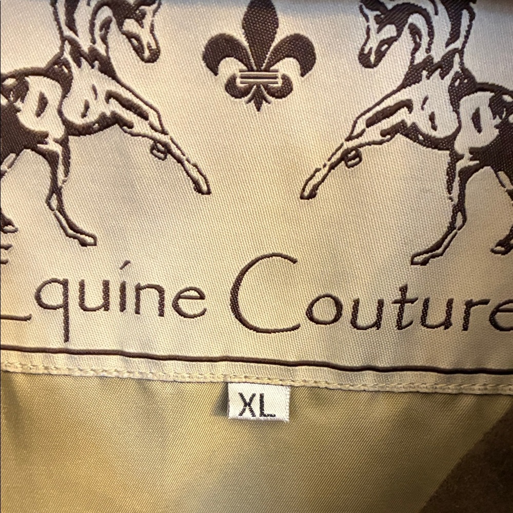 222 Equine Couture Women's Brown / Tan Vest